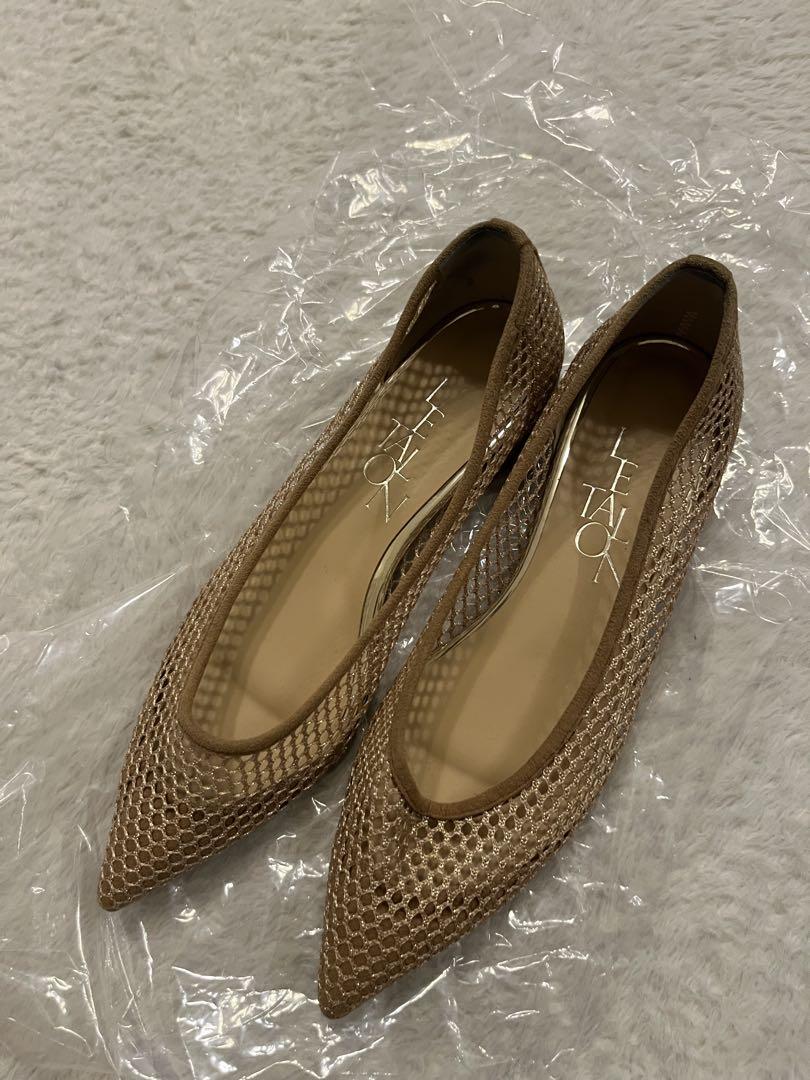 LE TALON メッシュパンプス