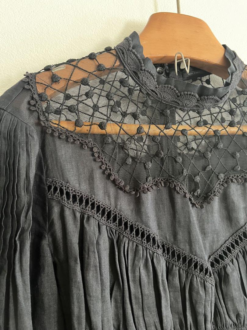 イザベルマラン Isabel Marant スモック刺繍 ブラウス