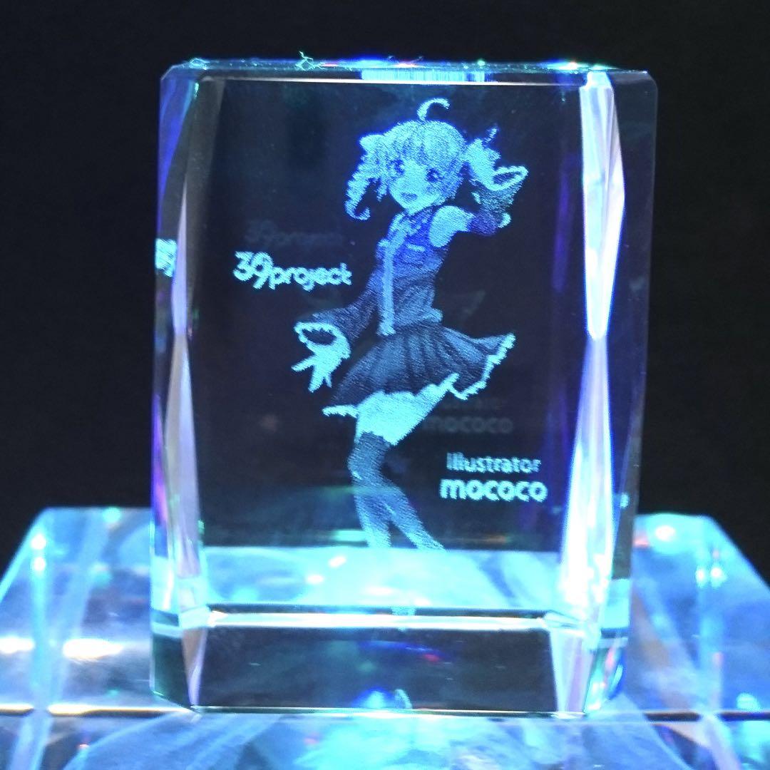 VOCALOID 39project 初音ミク 鏡音リン 3Dクリスタル VOCALOID 39project 初音ミク 鏡音リン 3Dクリスタル - メルカリ