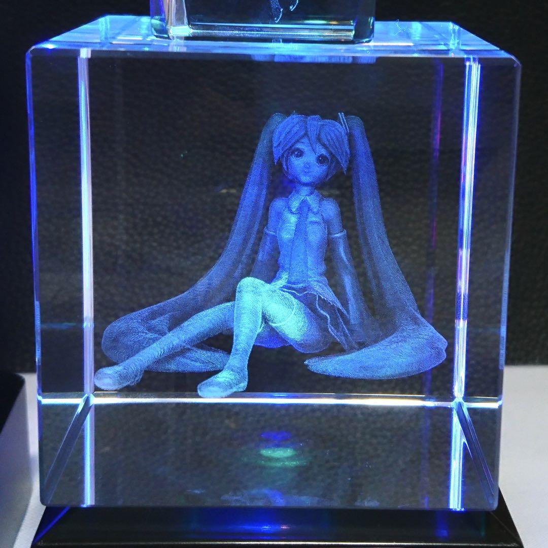 VOCALOID 39project 初音ミク 鏡音リン 3Dクリスタル VOCALOID 39project 初音ミク 鏡音リン 3Dクリスタル - メルカリ