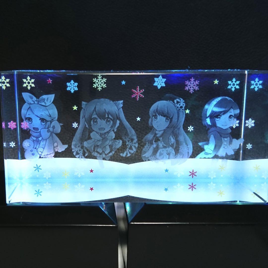 VOCALOID 39project 初音ミク 鏡音リン 3Dクリスタル - メルカリ