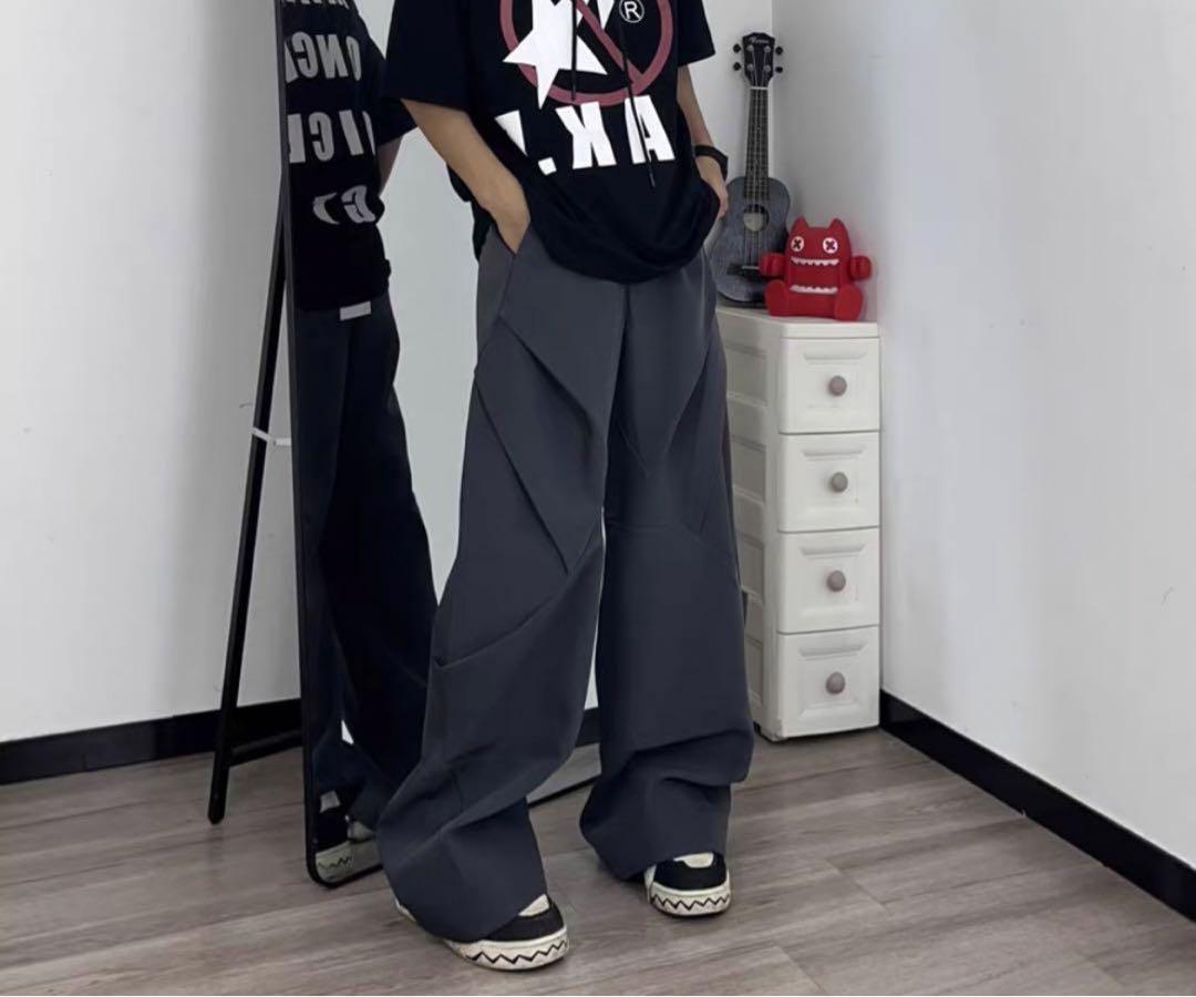 UGL YHOT 変形ワイドスウェットパンツ　ワイドスラックス KIKO KOSTADINOV - UGL YHOT 変形ワイドパンツ ⭐︎の通販 by MM