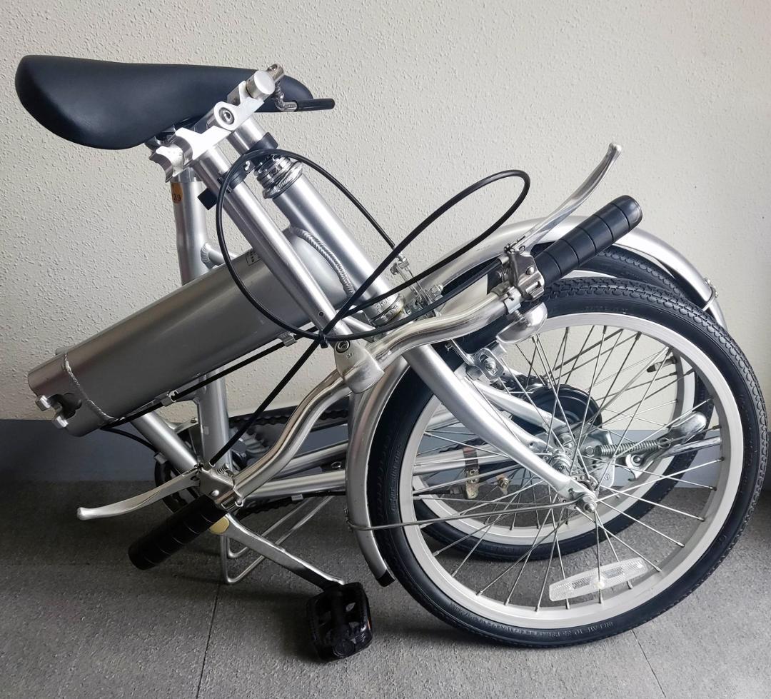 【ぼのぼの】計画　アルミ１８型　折りたたみ式自転車 　廃盤品 レア品