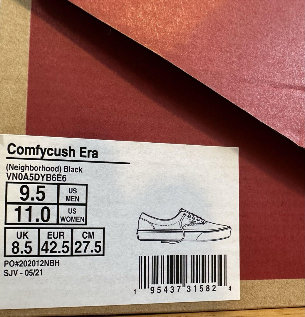 靴 vans neighborhood comfycush era 27.5cm