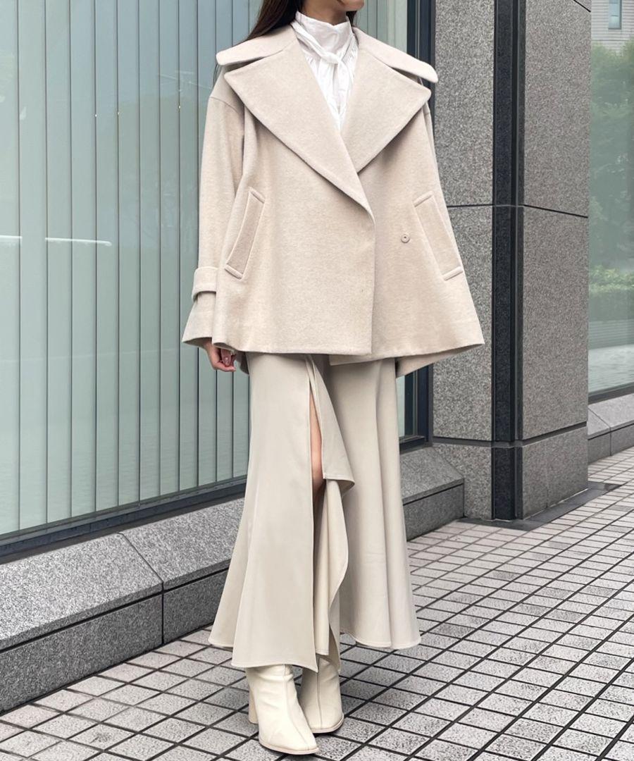 COCO DEAL ショートワイドカラーコート ココディール COAT PRE ORDER｜PETAL ONLINE（ペタルオンライン）