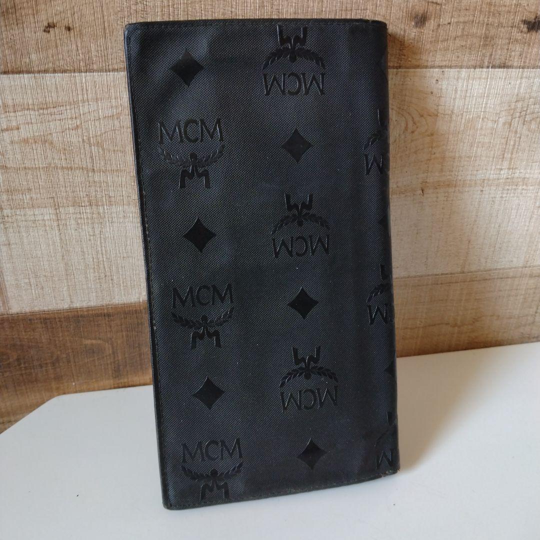 2025年激安 MCM メルカリ - 二つ折り財布 ブラックレザー 小物