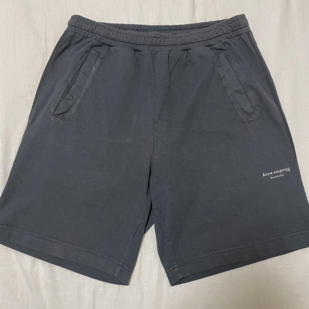 国産限定品 値下げAcne Studios スウェット ハーフパンツ リバースロゴ R6sGu-m87411745119 定番人気格安