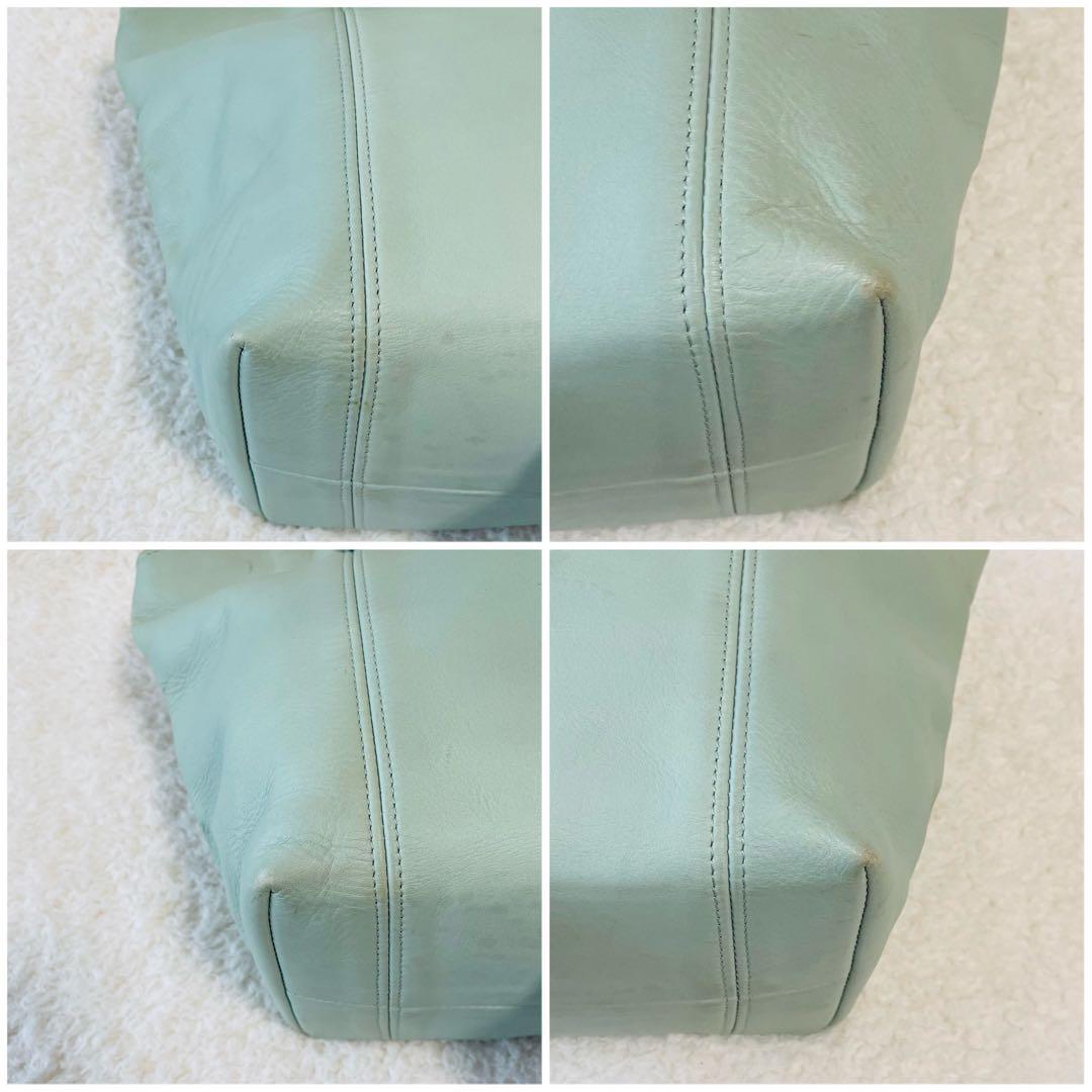 オールドコーチ coach トートバッグ オールレザー ミントグリーン オールドコーチ coach トートバッグ オールレザー ミントグリーン