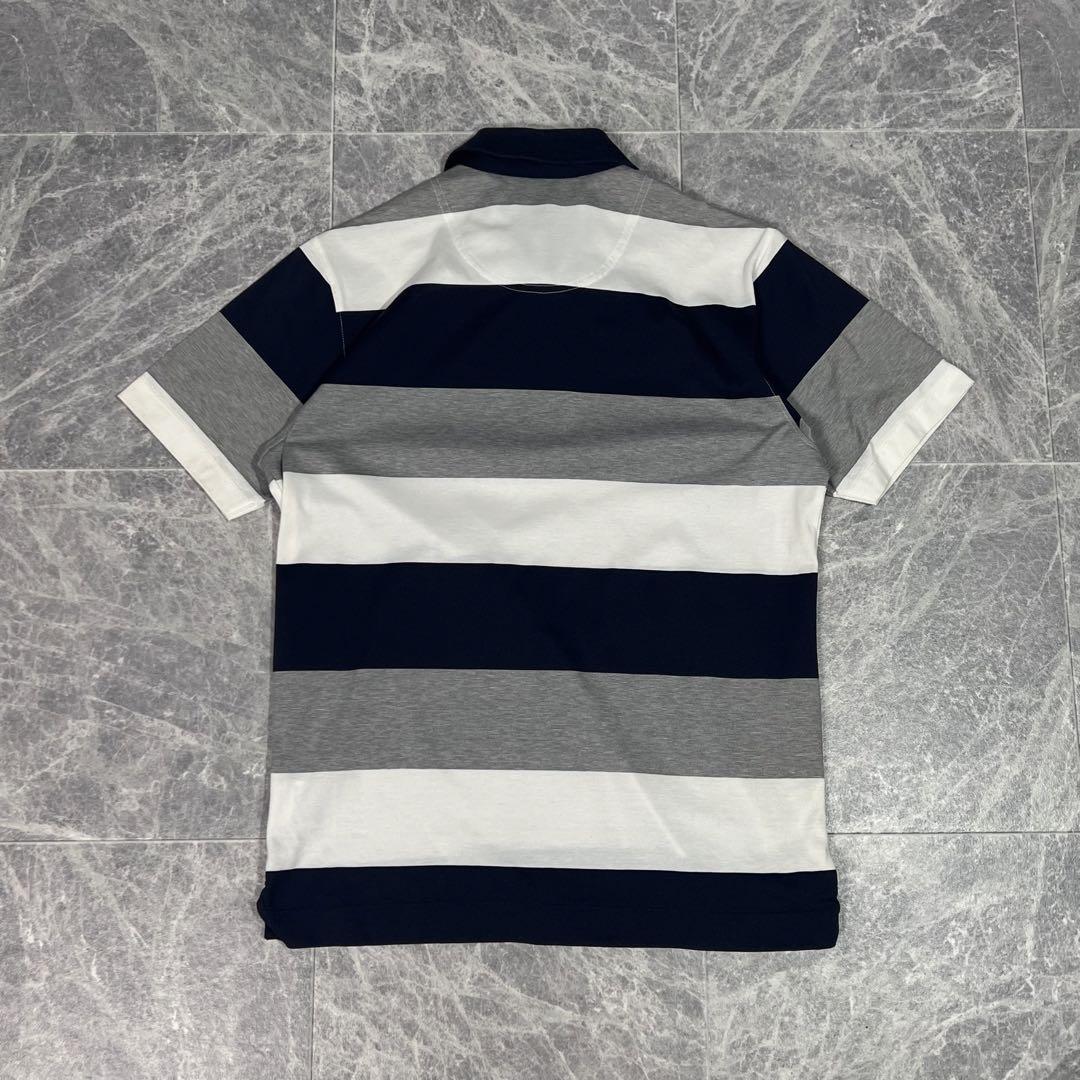 BURBERRY GOLF バーバリーゴルフ 半袖ハーフジップポロシャツ 2