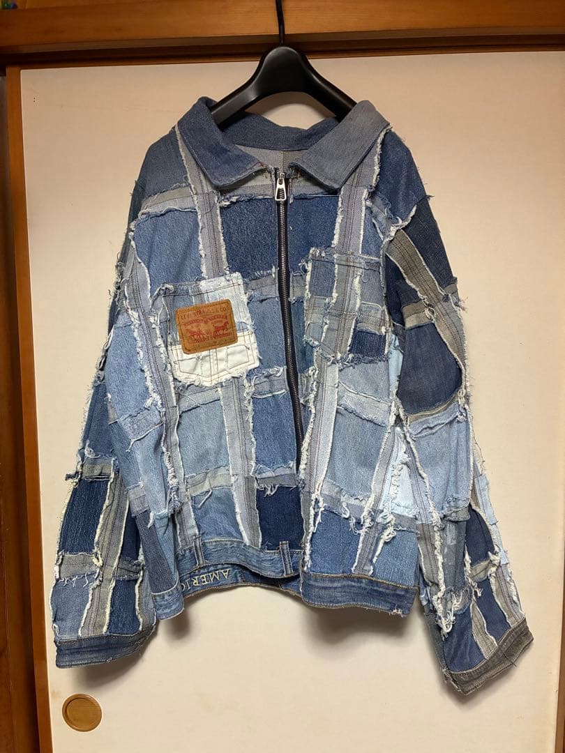 Levi s デニムジャケット オーダーメイドL Levi s