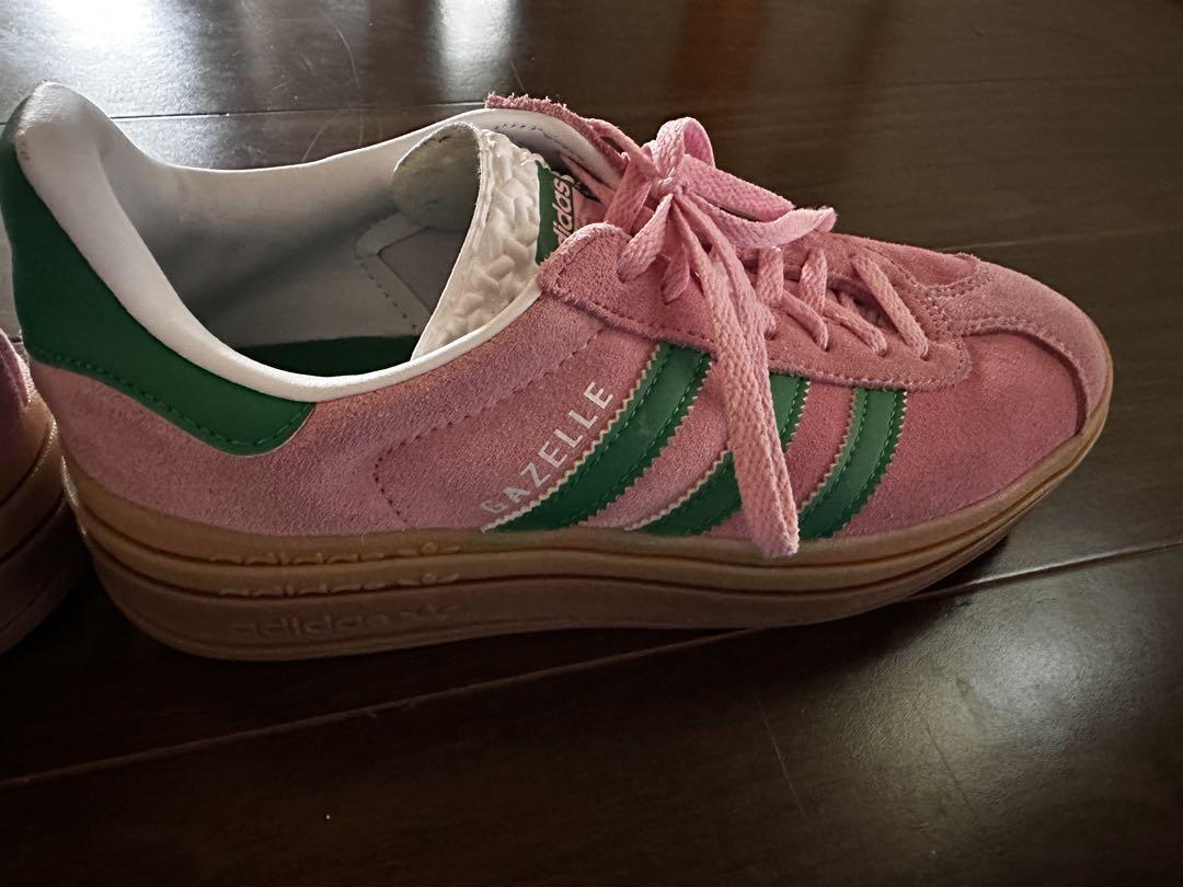 ガゼル gazelle bold w ピンク×グリーン
