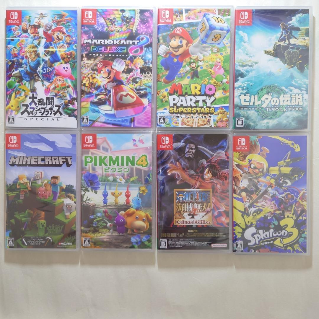 訳あってお買い得！30～80％OFF Nintendo Switch 8本セット ソフト Nintendo Switch