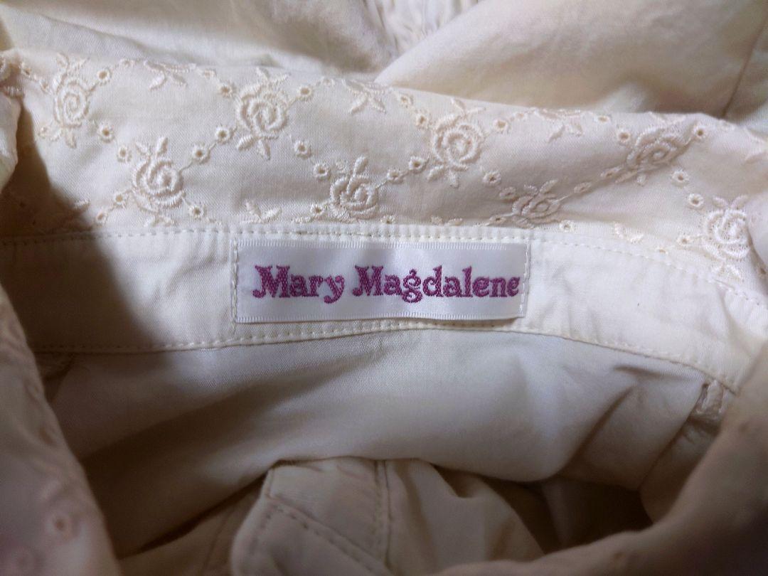 最旬トレンドパンツ 極美品☆Mary Magdalene ウエストシャーリング ハートボタンブラウス トップス