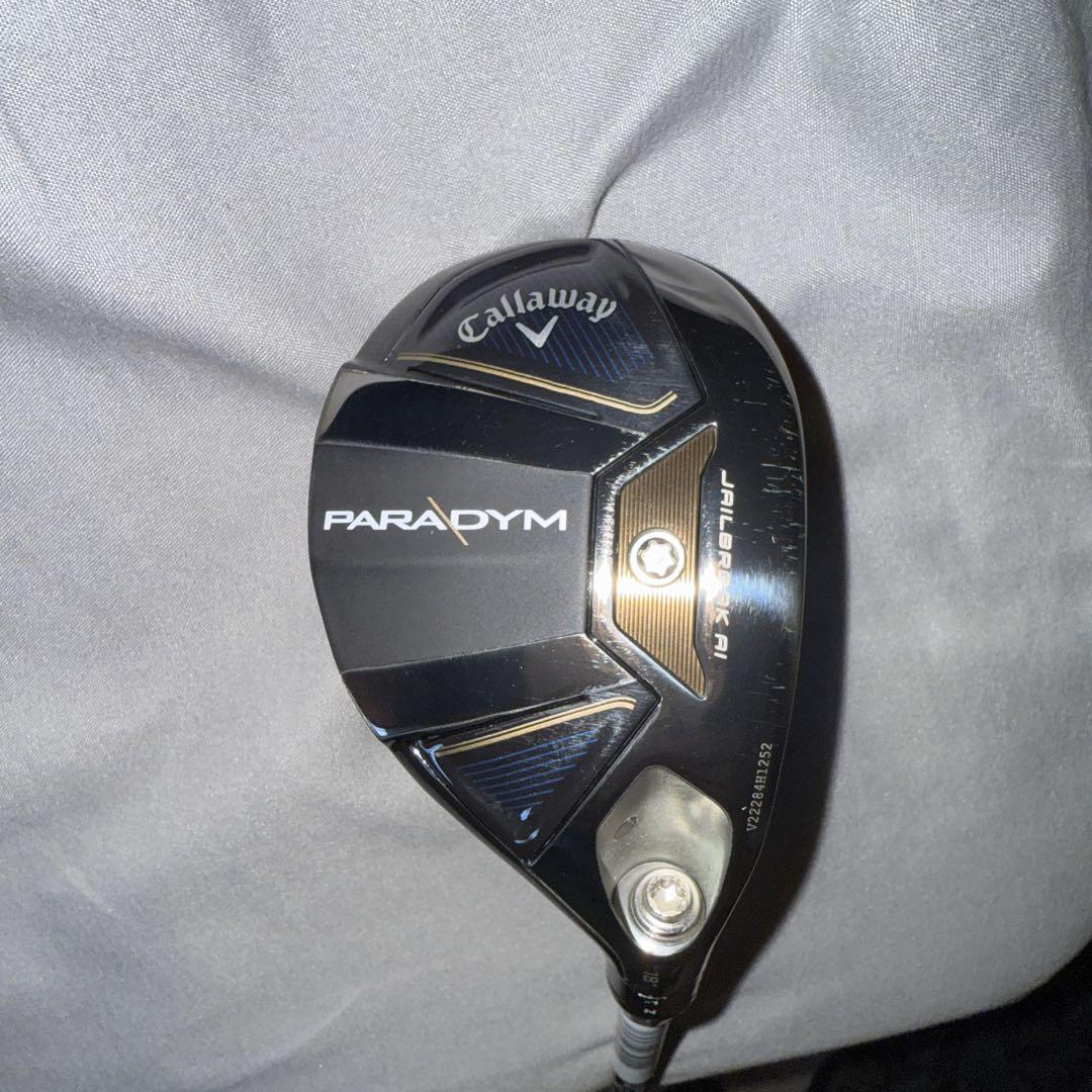 極美品 Callaway　パラダイム　シャフト純正　 VENTUS　3U S