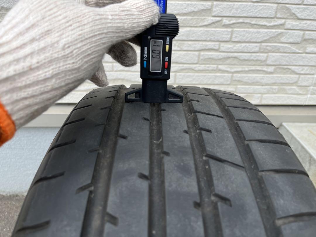 ②225/55R19 TOYO PROXES R46 2022年製　バリ溝　2本