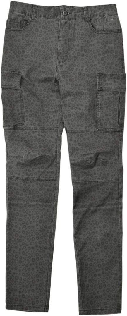 【51％引】ロッソ ROP-47 レオパード（M）ストレッチスキニーカーゴパンツ