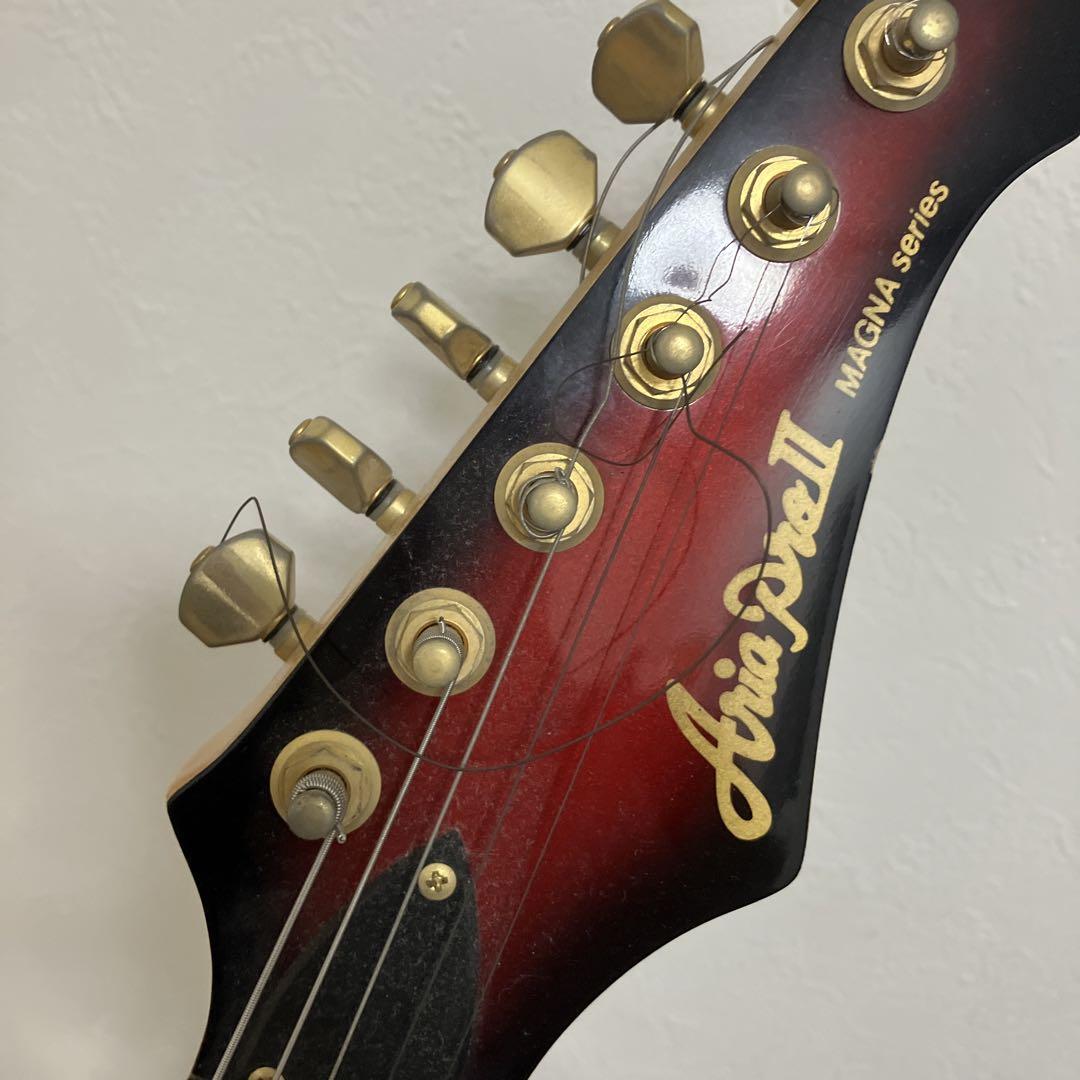 Aria Pro II MAGNA series エレキギター ギターケース付き