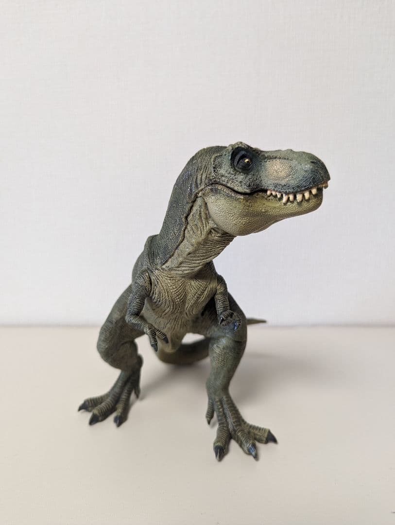 Papo社 パポ Tレックス ティラノサウルス (緑) 2005年製 レア - メルカリ