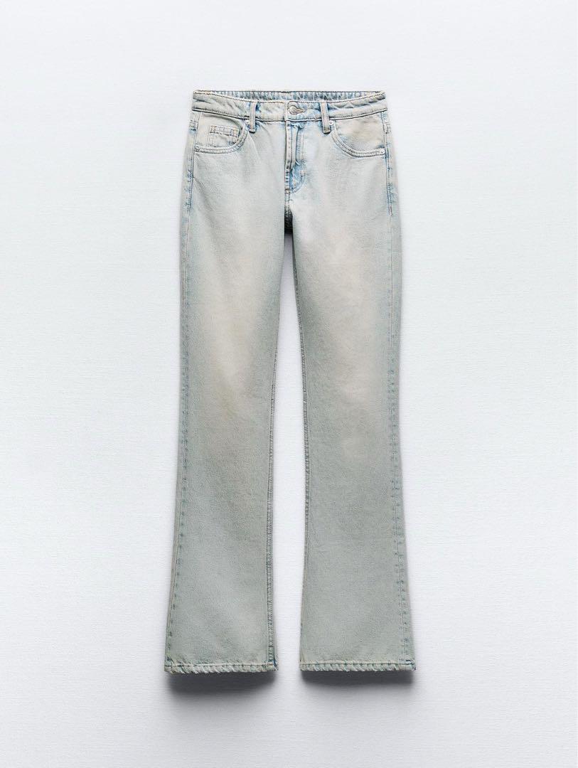TRF BOOTCUT ミッドライズ デニムパンツ ZARA - メルカリ