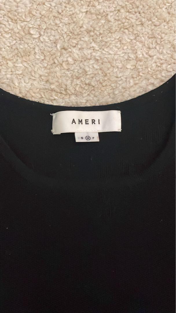 【Ameri Vintage】MEDI LOGO KNIT SET UP MEDI LOGO KNIT SET UP PANTS（タンクトップ）｜Ameri（アメリ