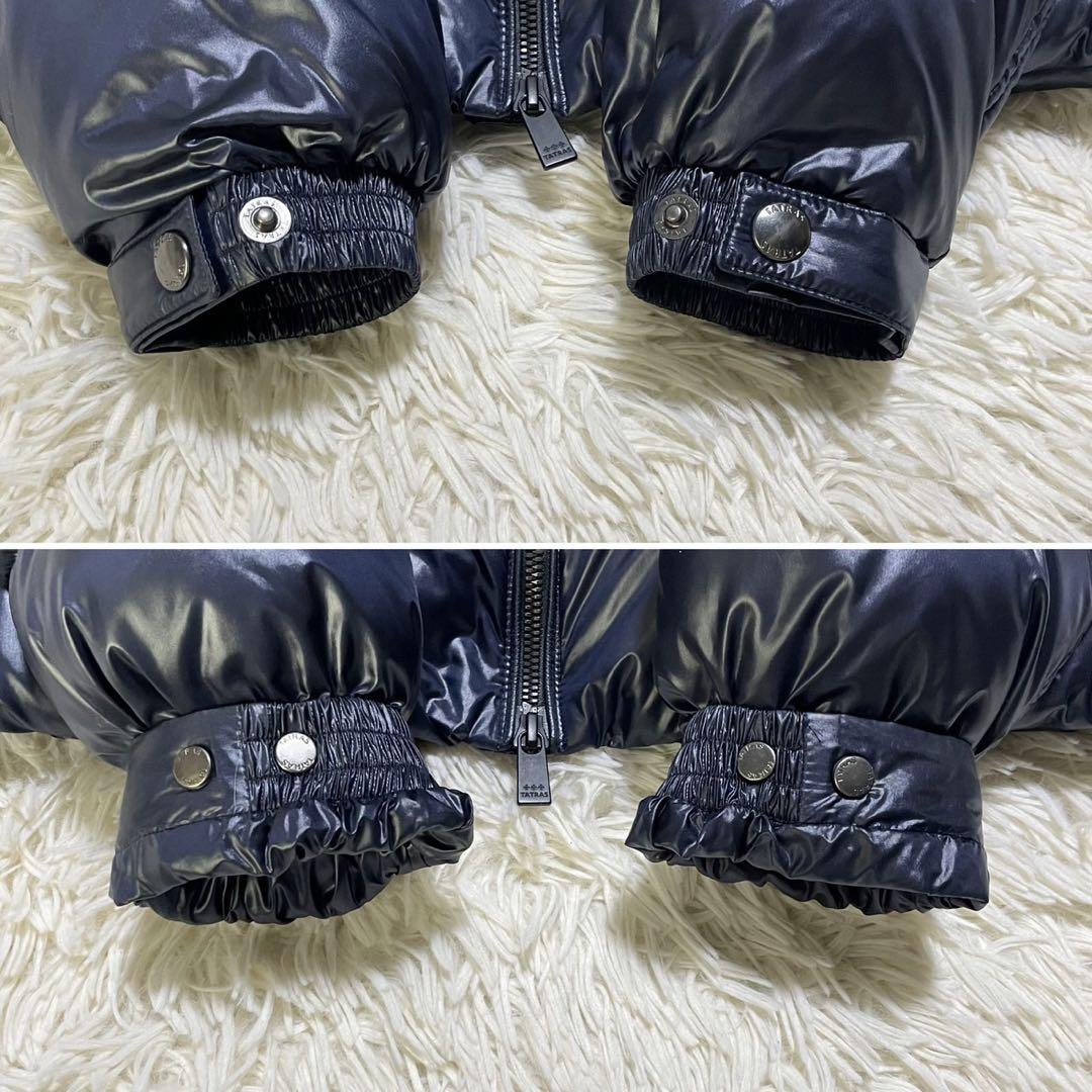【極美品】タトラス BELBO ダウンジャケット ナイロン ネイビー 02