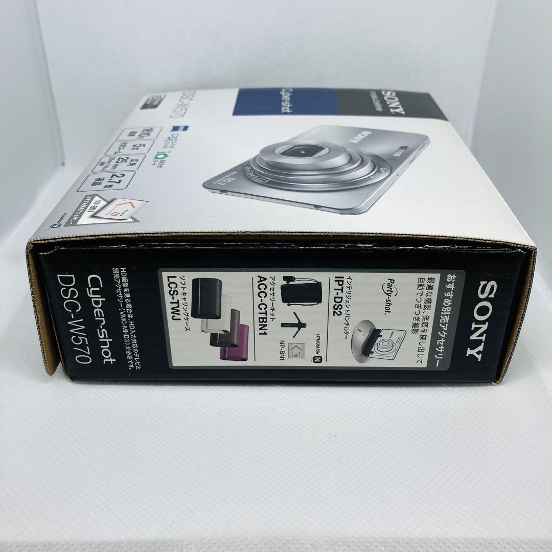 ✨極極美品SONY サイバーショット DSC-W570 ブラック デジタルカメラ