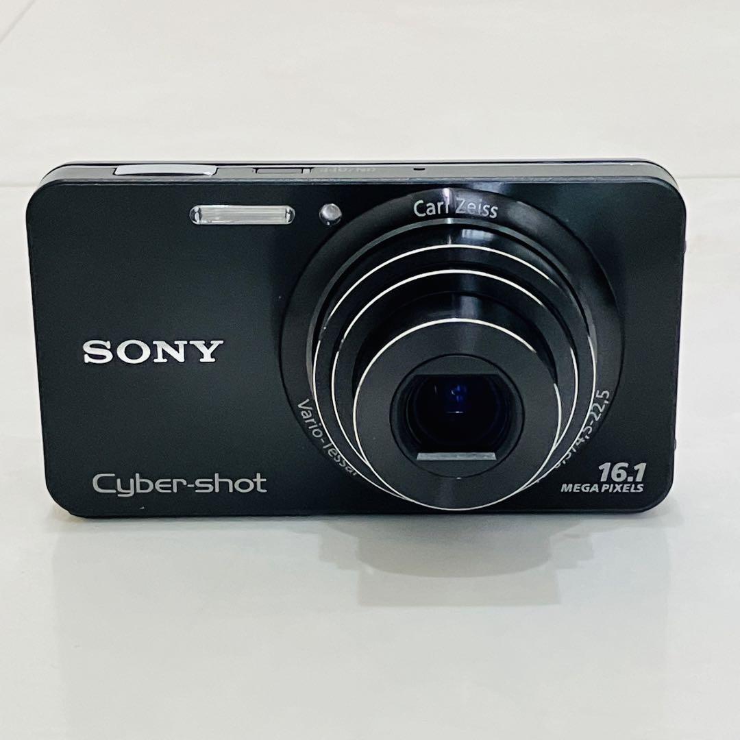 ✨極極美品SONY サイバーショット DSC-W570 ブラック デジタルカメラ