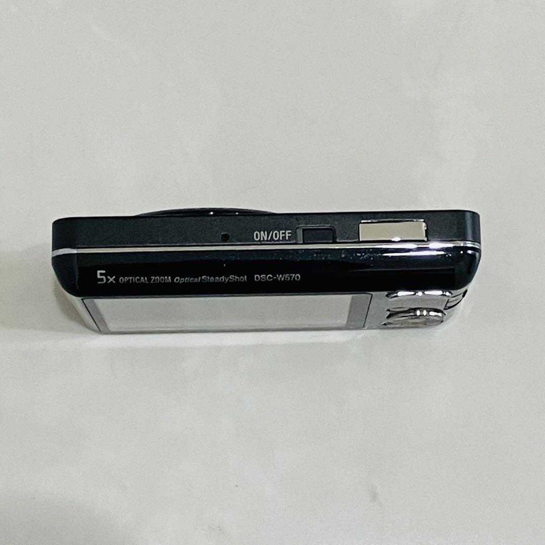 ✨極極美品SONY サイバーショット DSC-W570 ブラック デジタルカメラ