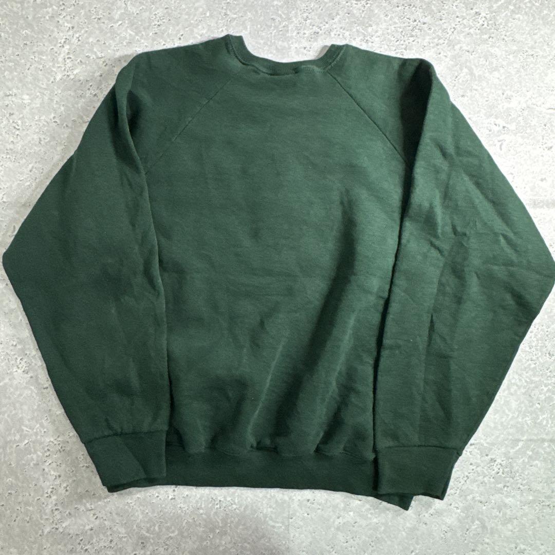 NIKE 90s スウェット トレーナー 刺繍ロゴ 銀タグ グリーン L