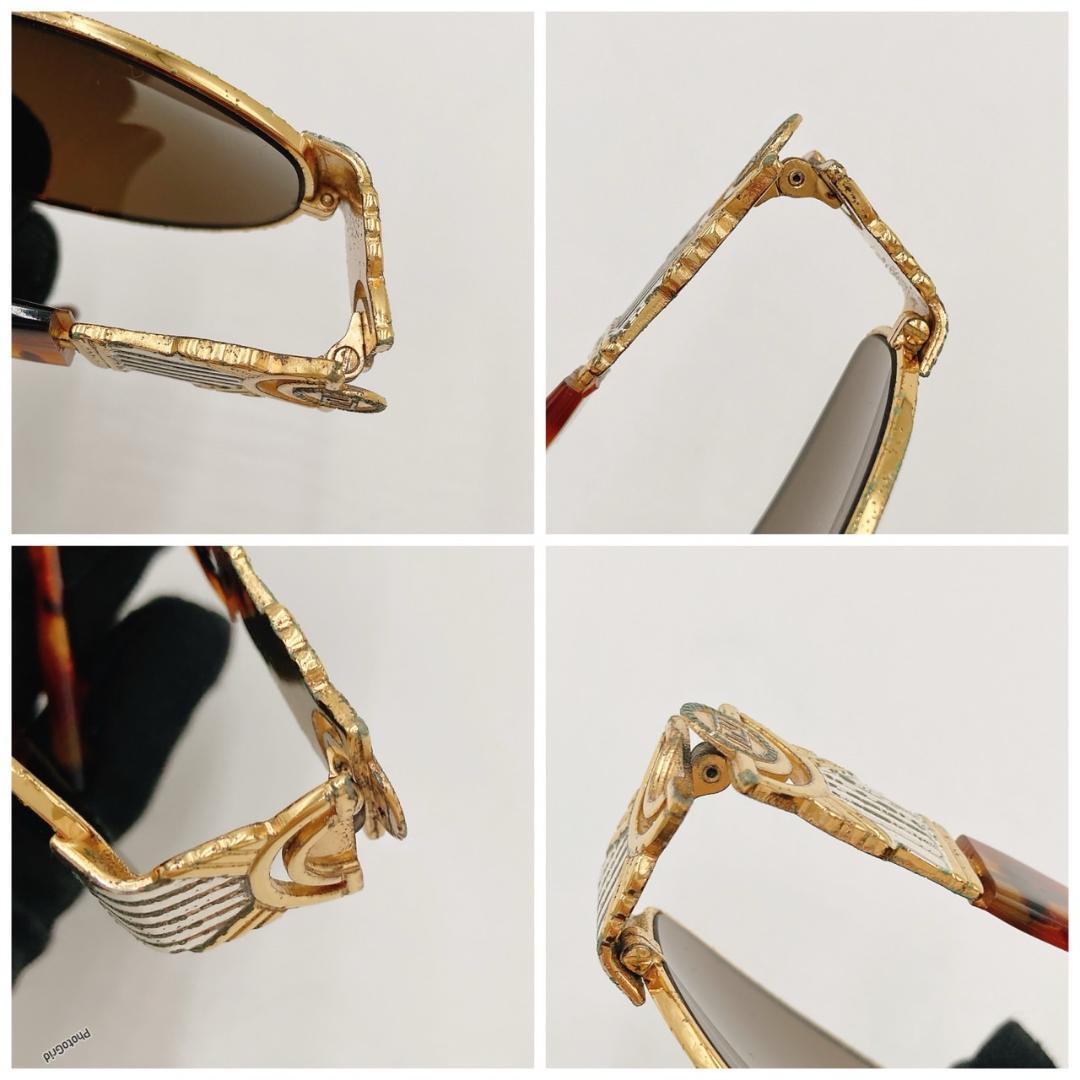 美品✨FENDI サングラス　べっ甲　FF ゴールドロゴ FENDI フェンディ サングラス② ベッコウ柄 FFマーク ゴールド 0317
