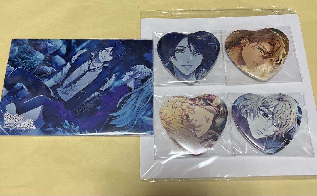 泡沫のユークロニア ユークロ アニメガ ソフマップ 特典 缶バッジ ブロマイド