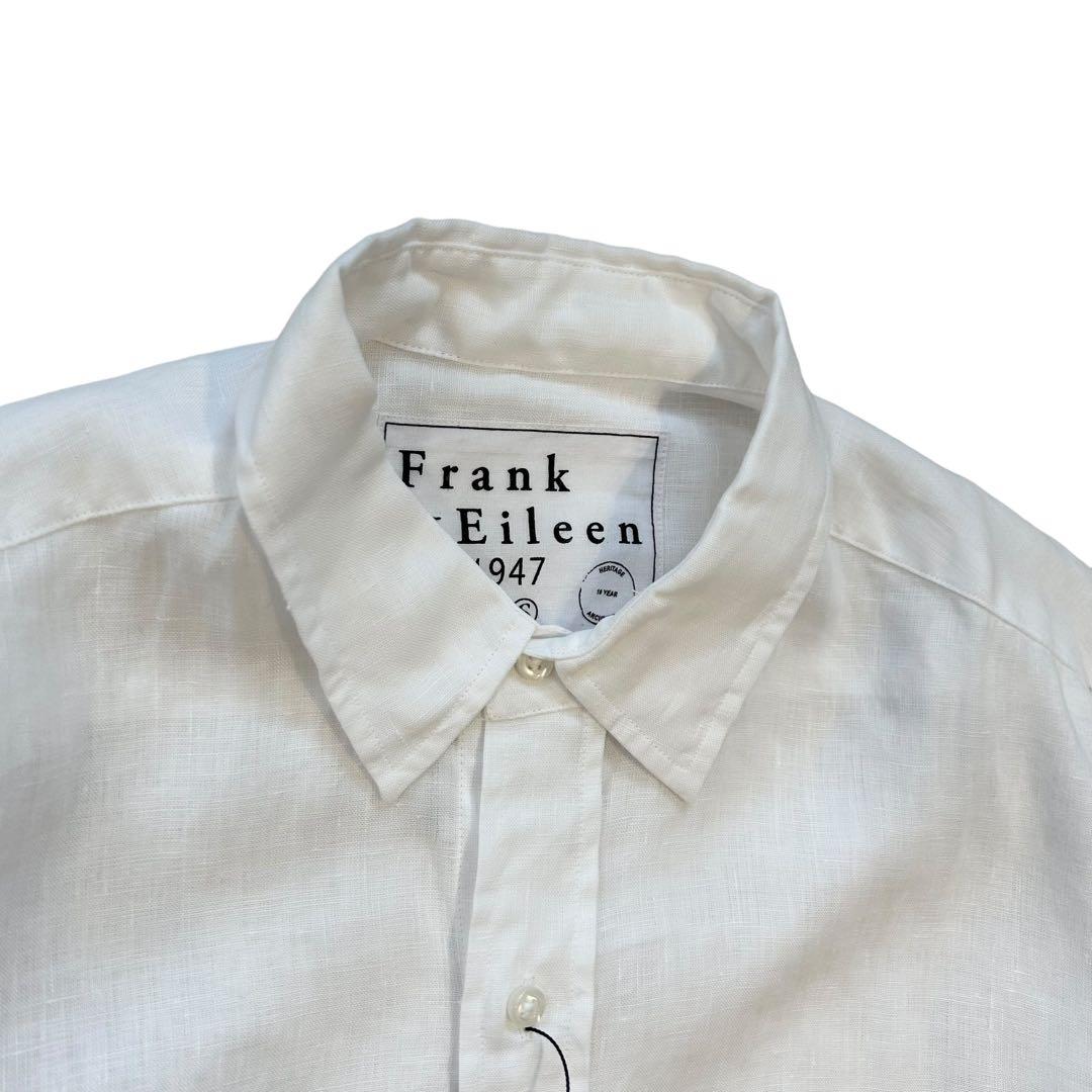 希少! 新品未使用タグ付き Frank & Eileen ホワイト長袖シャツ S item323100272601-1-2.jpg