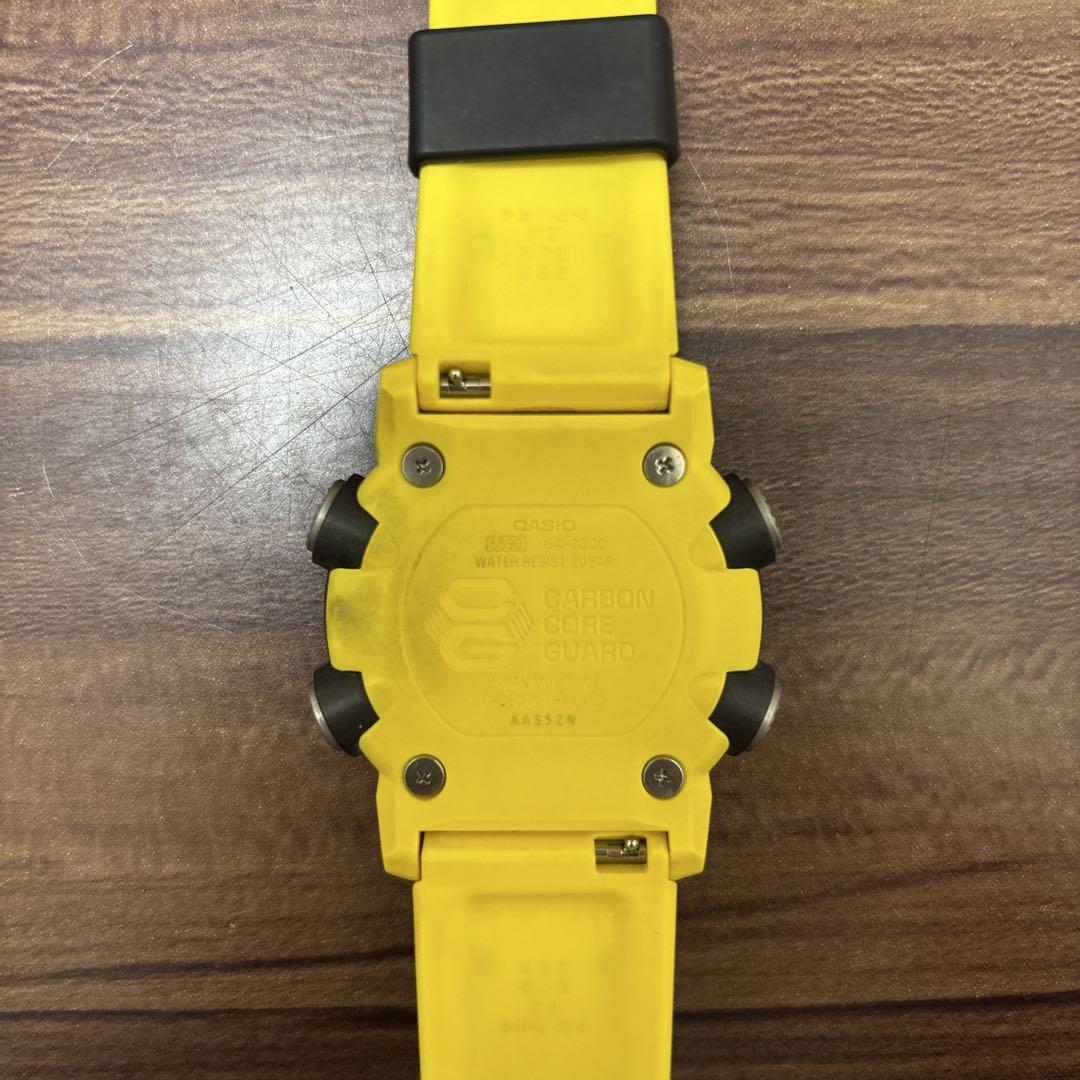 【ウサギのココア】G-SHOCK デジタル腕時計 ブラック/イエロー