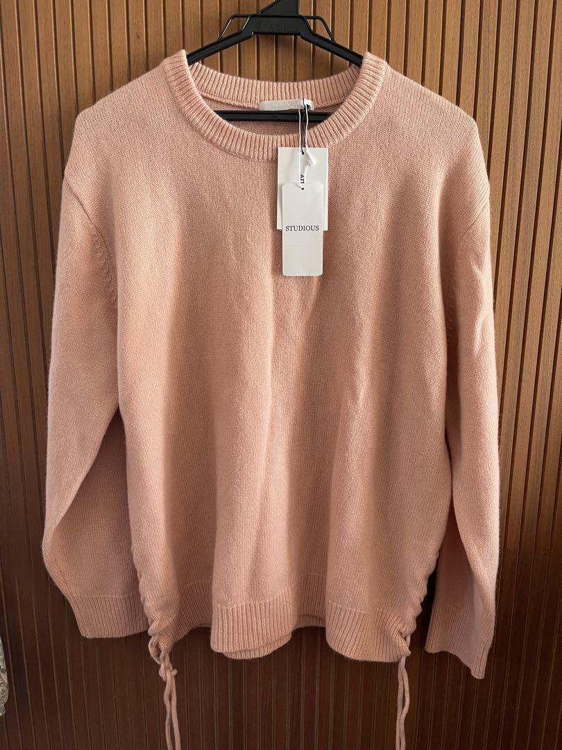 ✤✤✤✤✤ レディースニット✤STUDIOUS✤ウールカシミヤ混✤新品未使用品✤