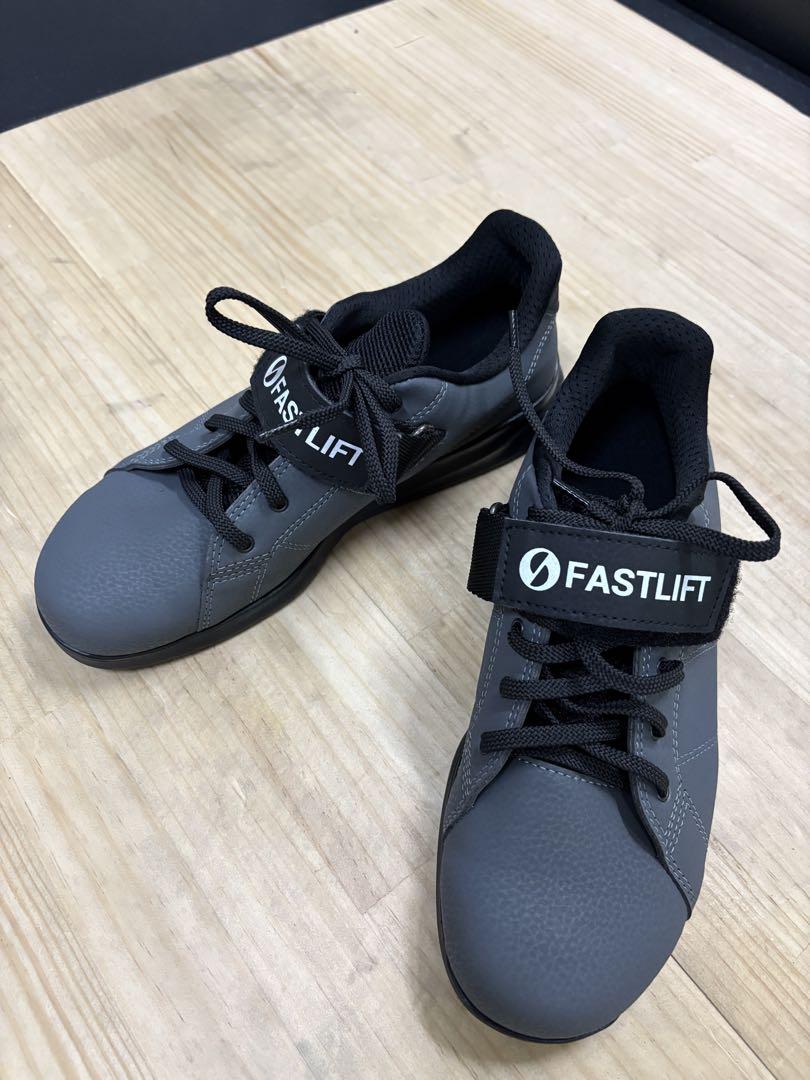 SABO FASTLIFT サイズ40 25.7cmリフティングシューズ グレーウエイトトレーニング