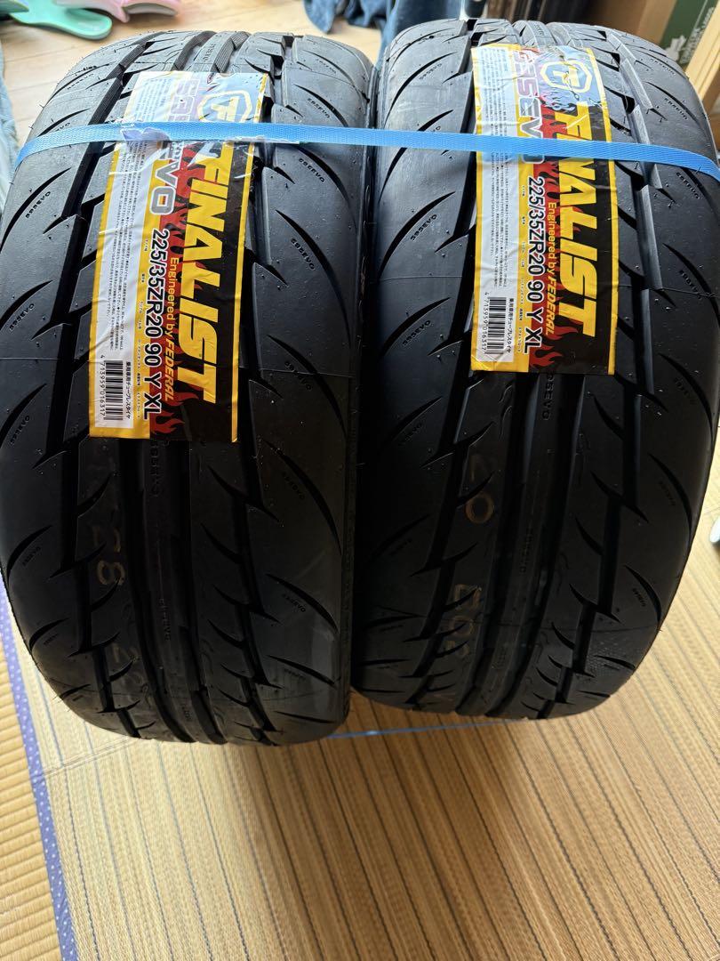 ぽんこつFINALIST 595EVO 225/35R20新品2本