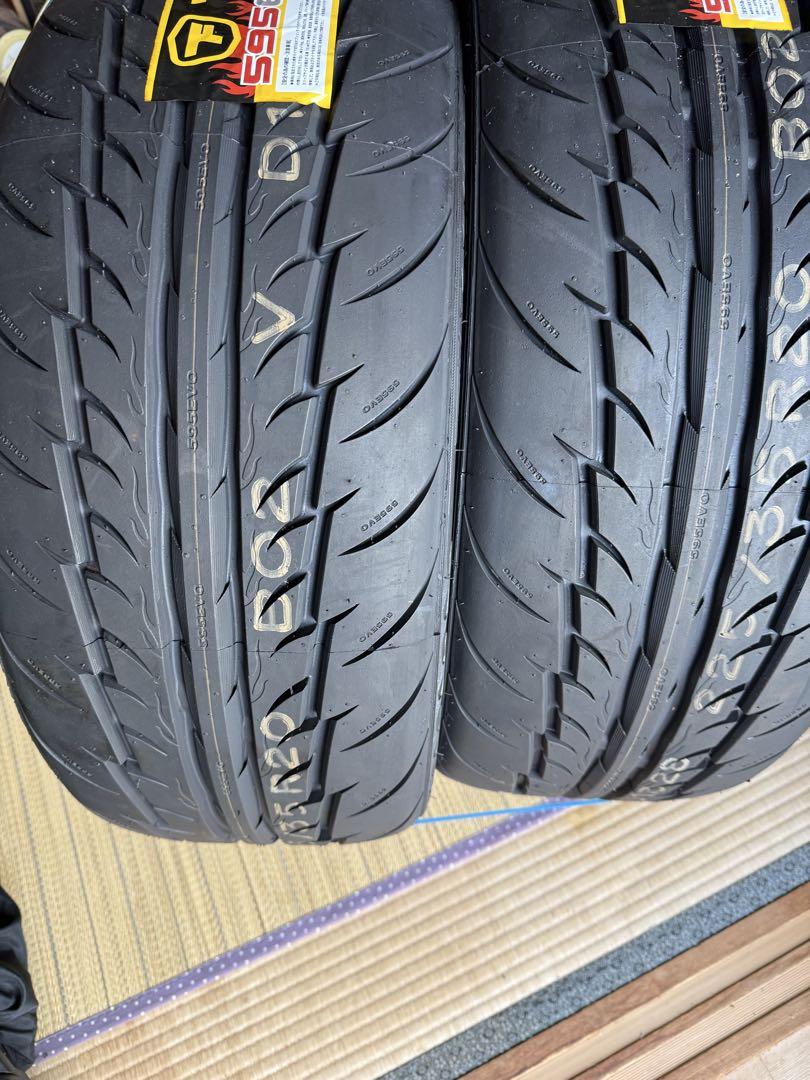 ぽんこつFINALIST 595EVO 225/35R20新品2本