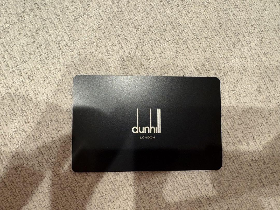 【NANA】Dunhillダンヒル新品未使用メンズベルト　ブラック　レザー