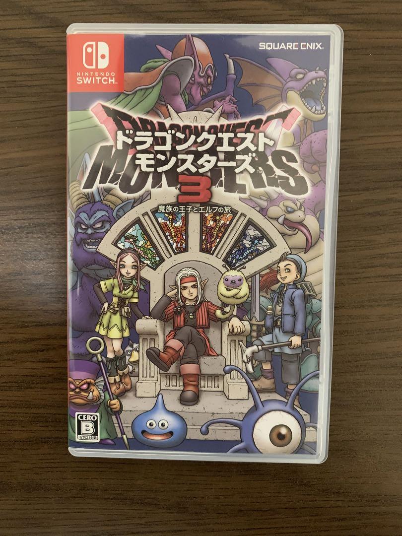 大人女性の Nintendo Switch ドラゴンクエストモンスターズ3 魔族の王子とエ Nintendo Switch
