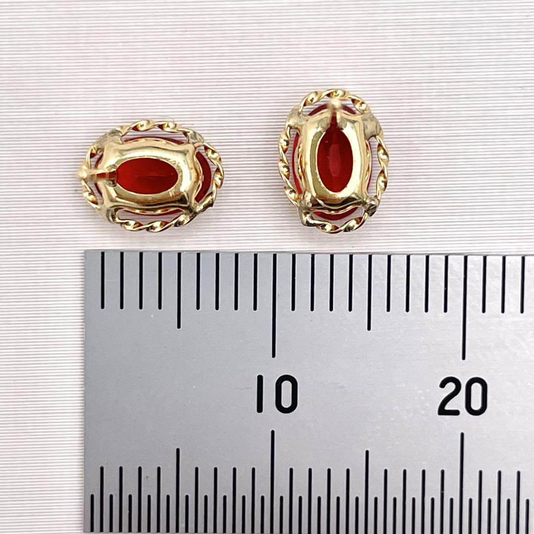 日本最大級 Haru_Tsubaki様K18 YG ファイヤーオパール ピアス アクセサリー