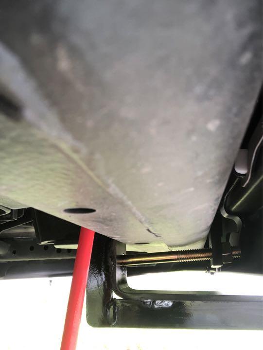 17プロフィア用フォグランプステー リップlow用 - 車外