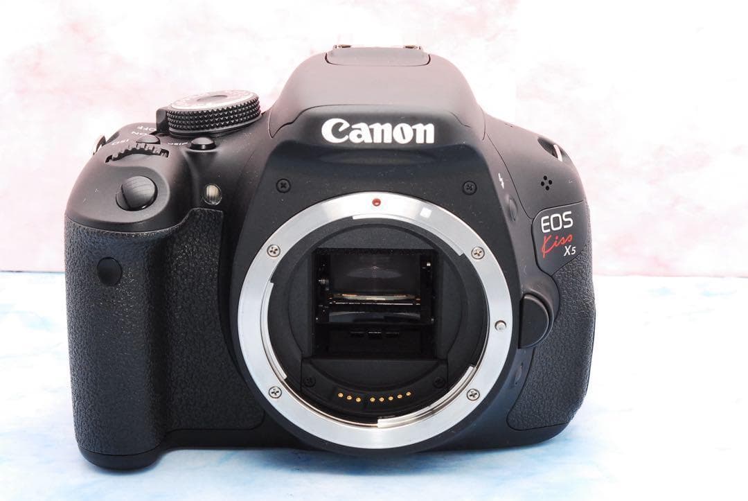 Canon Kiss X5★S数少★望遠レンズ付Wレンズ★一眼レフカメラ