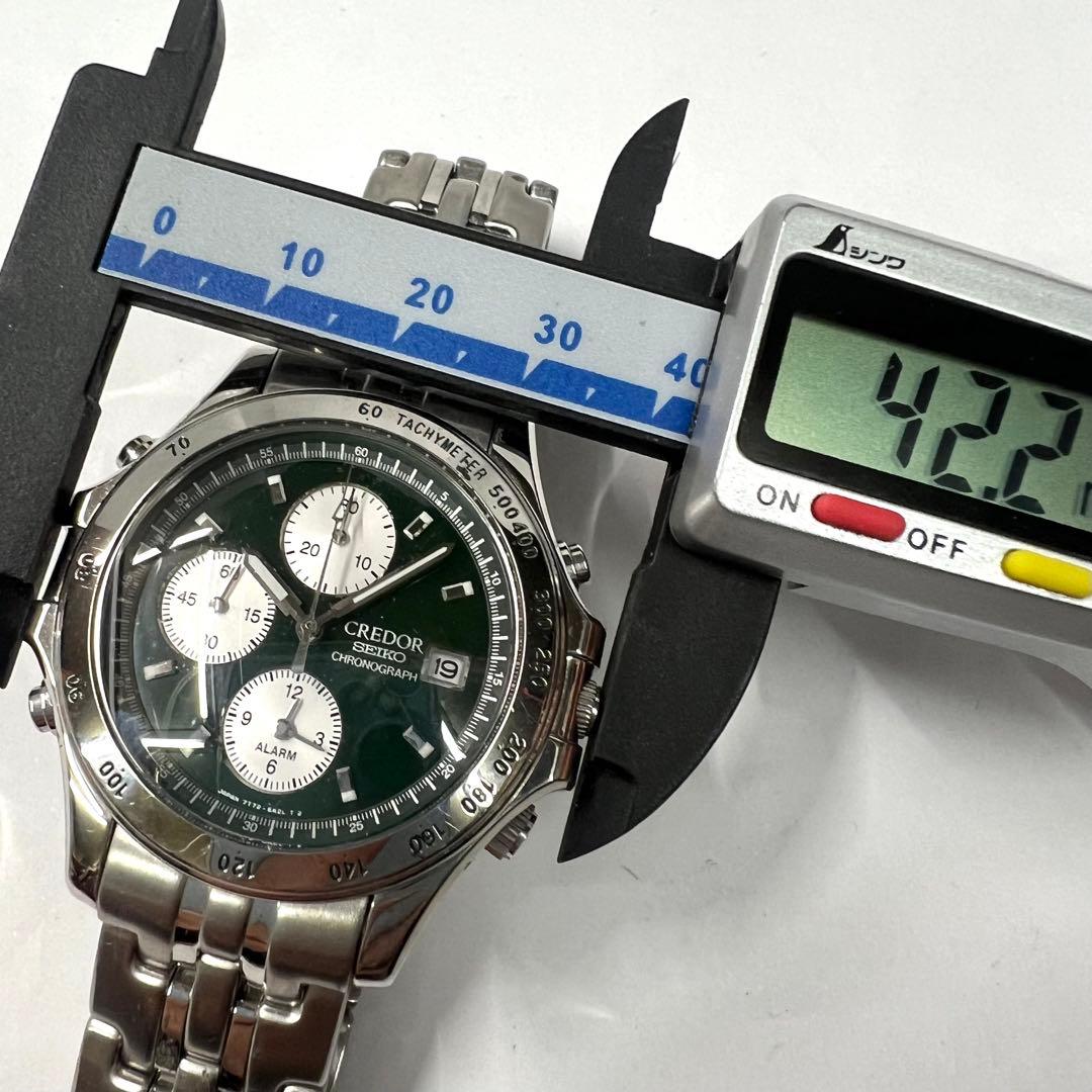 SEIKO セイコー クレドール パシフィーク クロノグラフ クォーツ W517 SEIKO セイコー クレドール パシフィーク クロノグラフ クォーツ W517