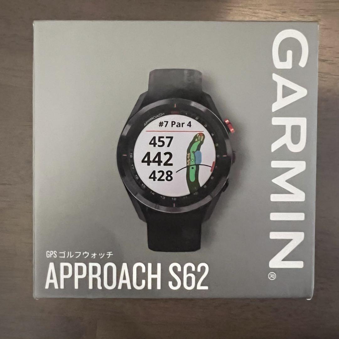 【美品】GARMIN Approach アプローチ S62 Black