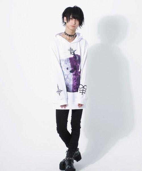 本物保証SALE TRAVAS TOKYO angel&devil bear hoodie 23aZu-m87441949608 日本製即納