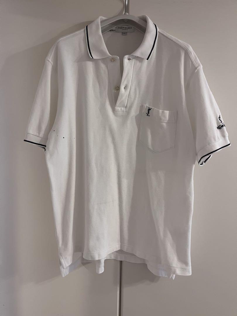 美品 14ss saint laurent paris ポロシャツ L グレー 楽天市場】サンローラン パリ（ポロシャツ｜トップス）：メンズ