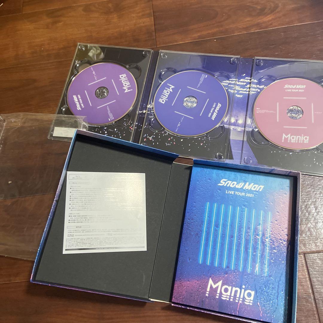 SnowMan LIVE TOUR 2021Mania 初回限定盤Blu-ray - ミュージック