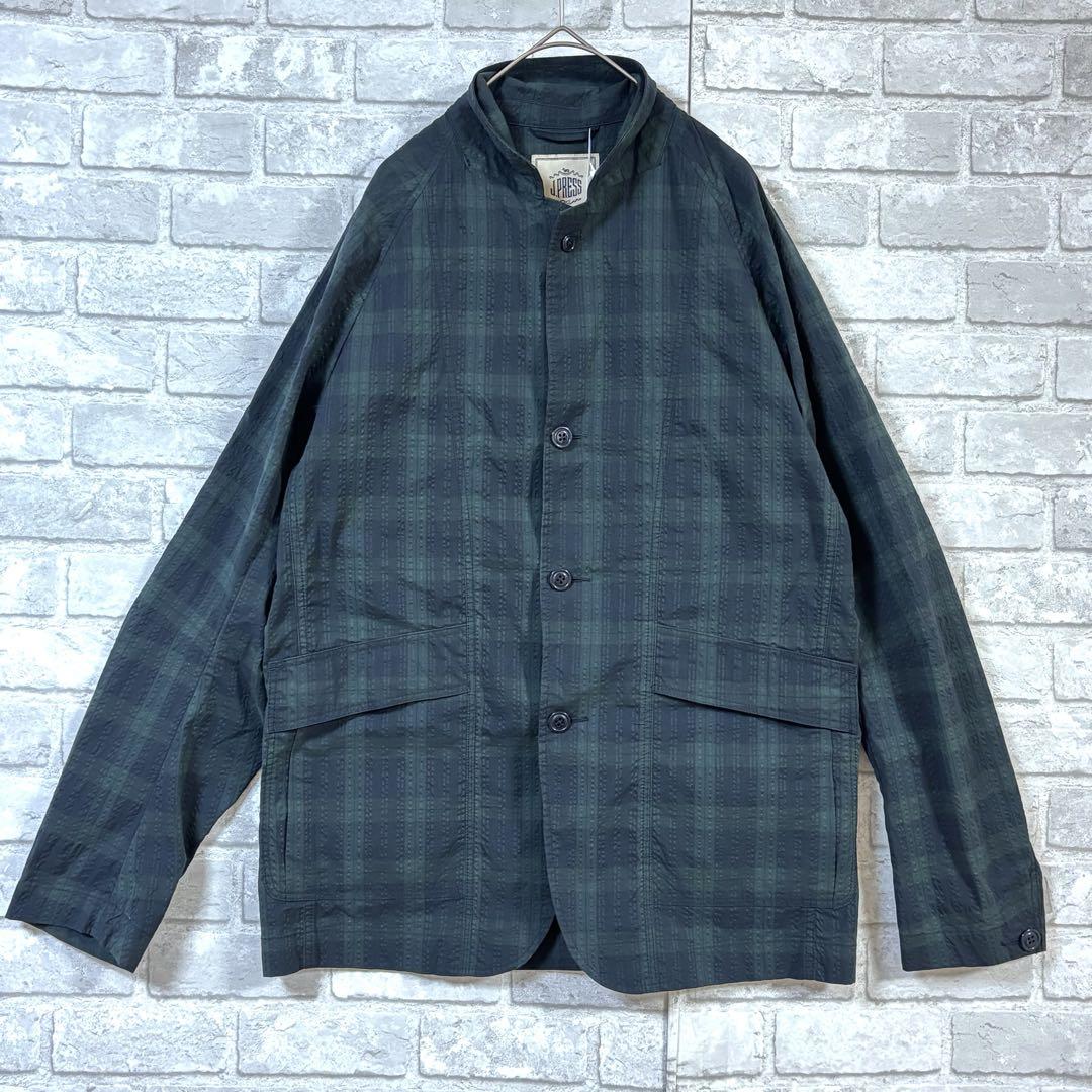 新品 未使用 タグ付き ジェイプレス メンズ ライトジャケット シャカシャカ素材
