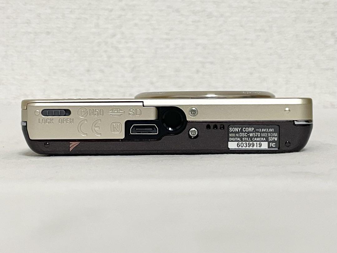 【美品・完動品】　SONY Cyber-shot DSC-W570 動作確認済
