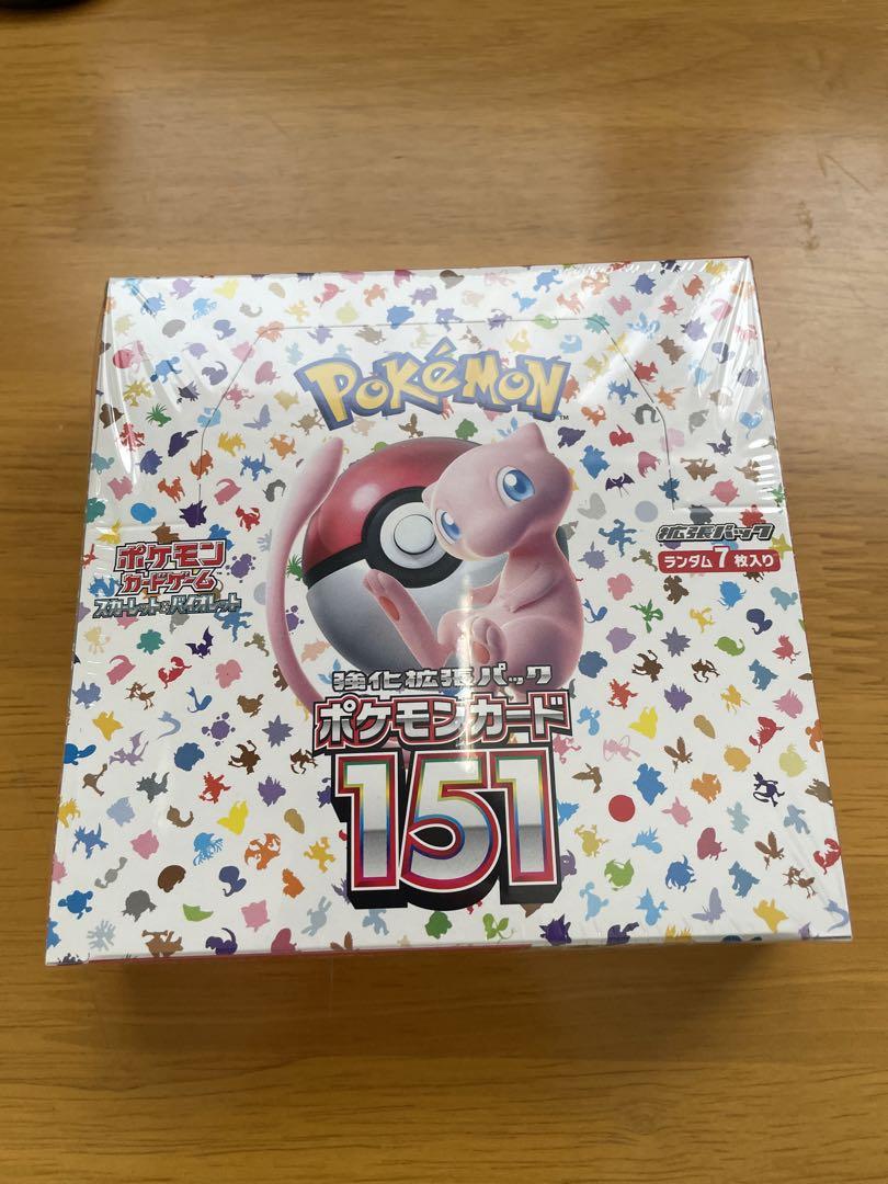 2022春夏新色】 ポケモンカード151 シュリンク付き1BOX アニメ - www